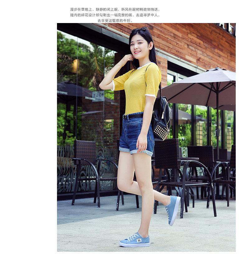 Canvas Shoes for Women, Autumn 2026 New Model, Women's Shoes for Spring and Summer, White Sneakers, Student Sports Flat Shoes, Skate Shoes