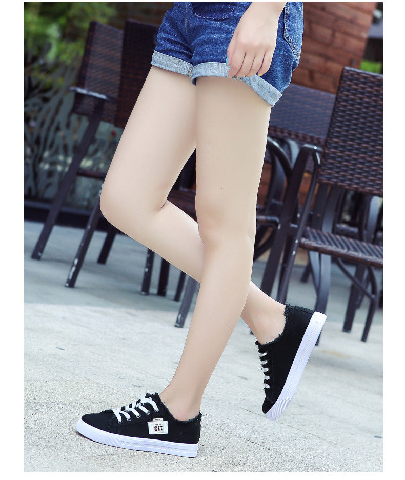 Canvas Shoes for Women, Autumn 2026 New Model, Women's Shoes for Spring and Summer, White Sneakers, Student Sports Flat Shoes, Skate Shoes