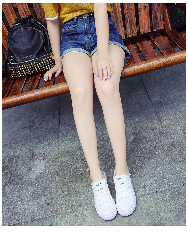 Canvas Shoes for Women, Autumn 2026 New Model, Women's Shoes for Spring and Summer, White Sneakers, Student Sports Flat Shoes, Skate Shoes