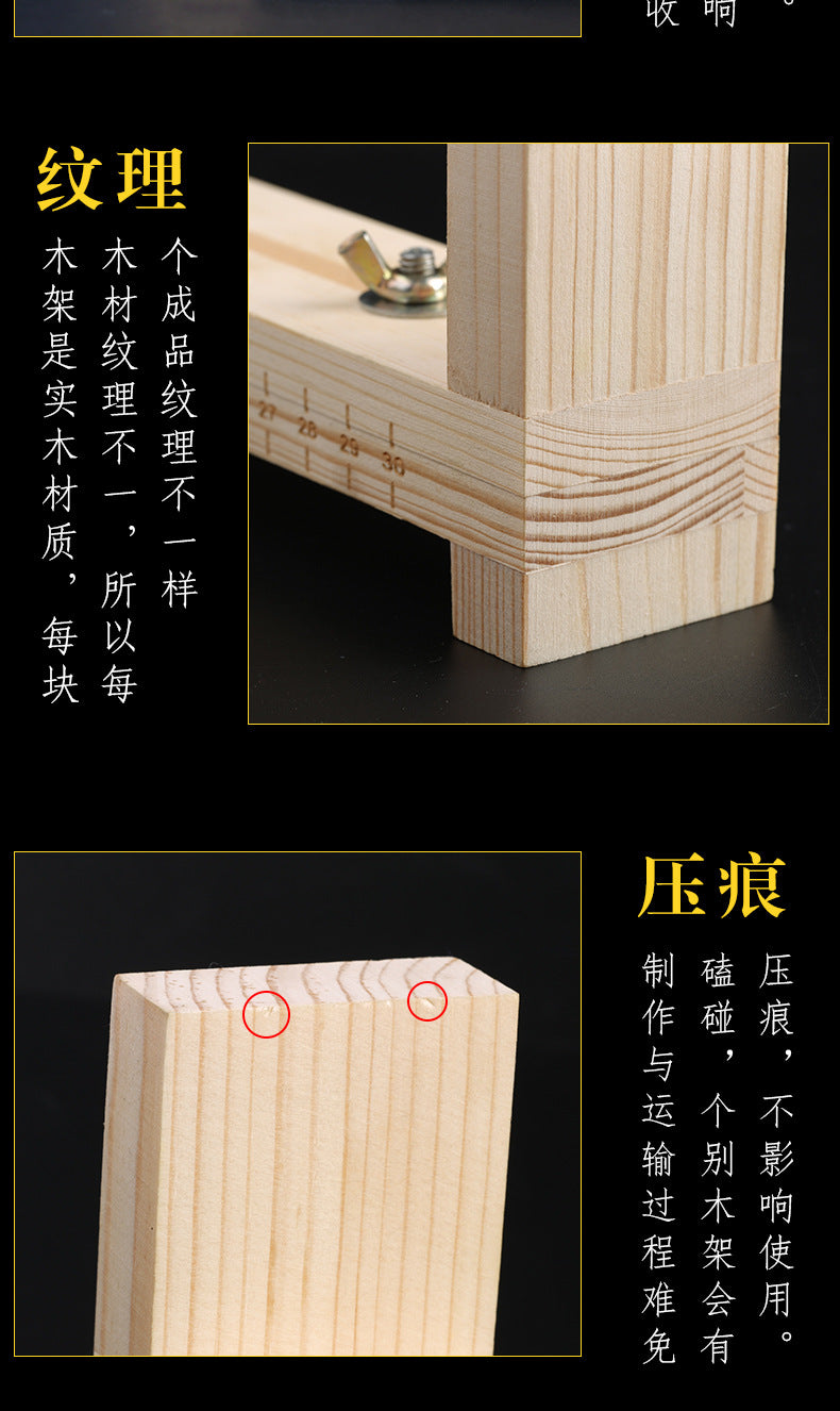 Hand Braiding Rack Wooden Rack Bracelet Braider Rope Braiding Tool Necklace Fixed Rack Rope Braiding Artifact