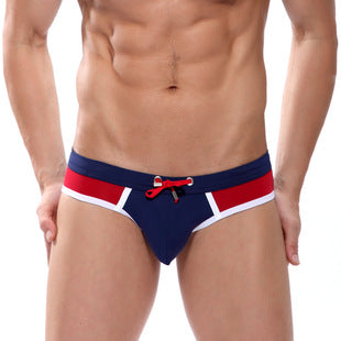 Aliexpress Wish Double Insurance Tie Swimming Trunks Boxer Swimming Trunks Arrow Swimming Trunks Wholesale