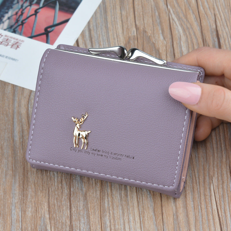 Portefeuille compact femme – Mode coréenne