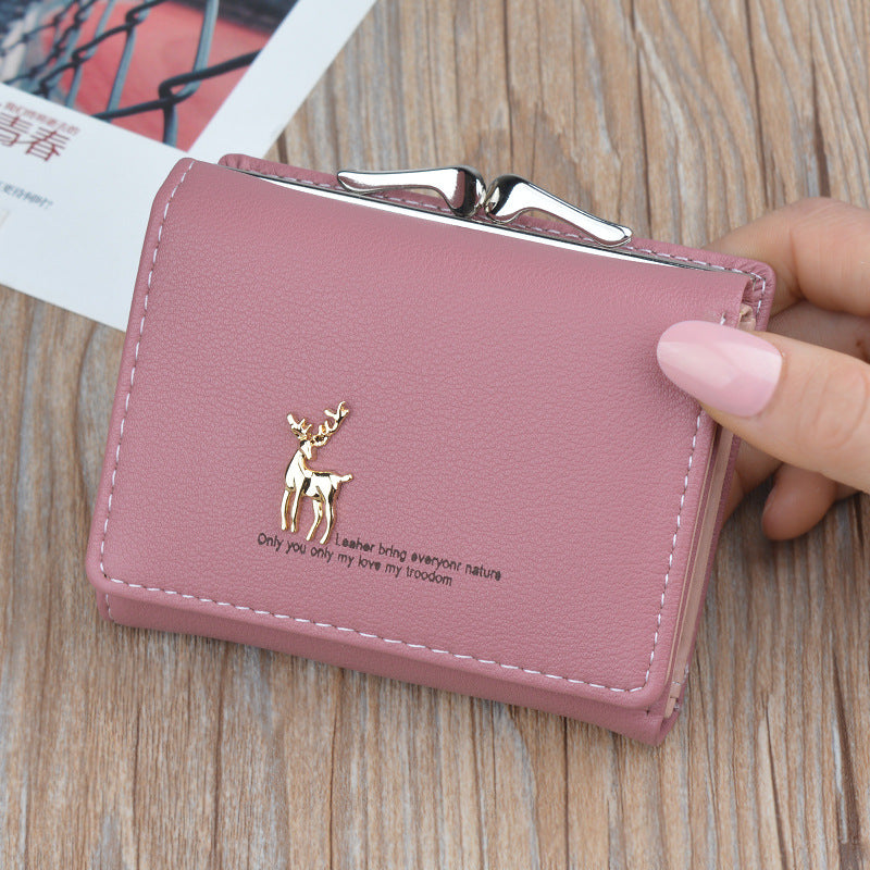Portefeuille compact femme – Mode coréenne