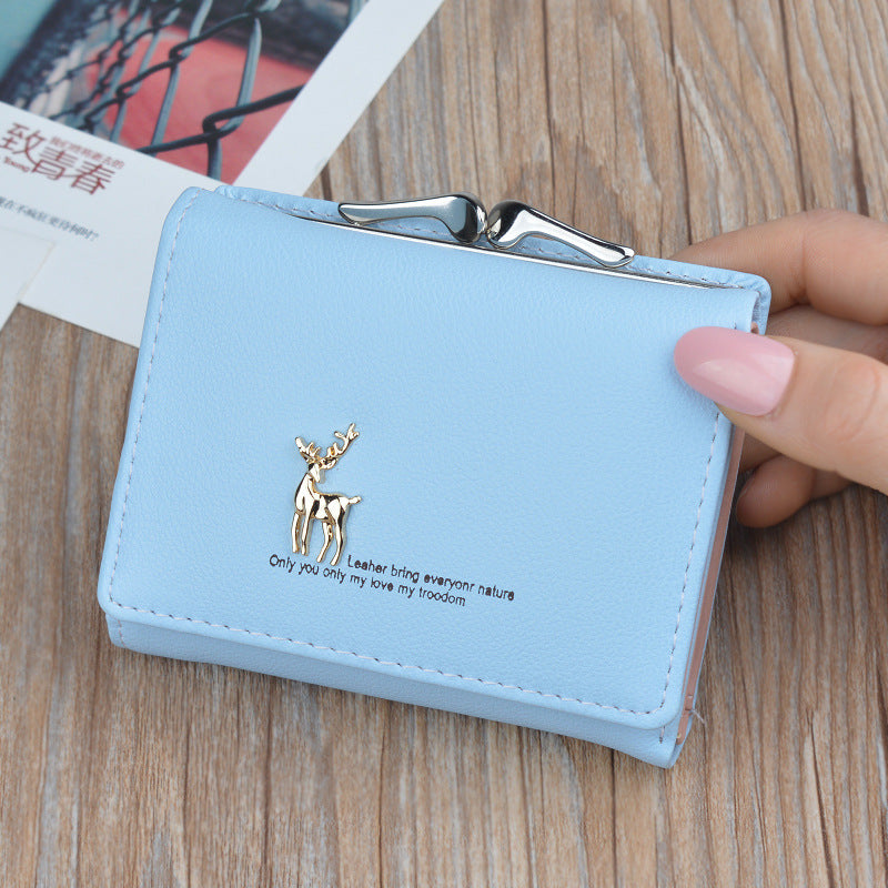 Portefeuille compact femme – Mode coréenne