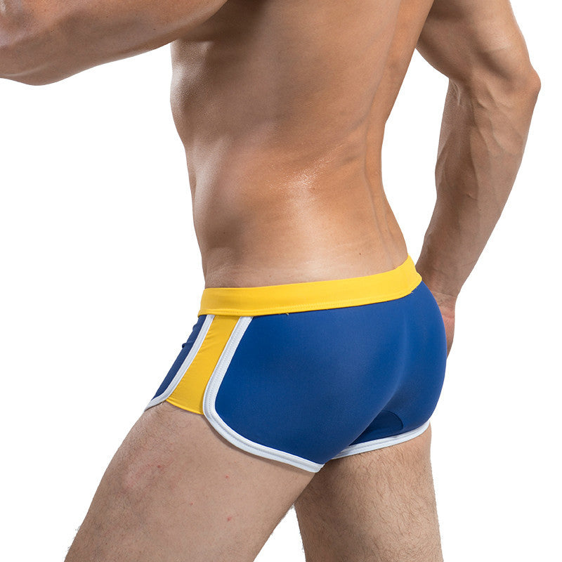 Aliexpress Wish Double Insurance Tie Swimming Trunks Boxer Swimming Trunks Arrow Swimming Trunks Wholesale