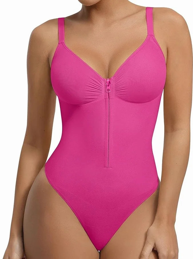 Gaine Corset Femme Grande Taille – Sculptante, Fermeture Éclair, Ventre Plat