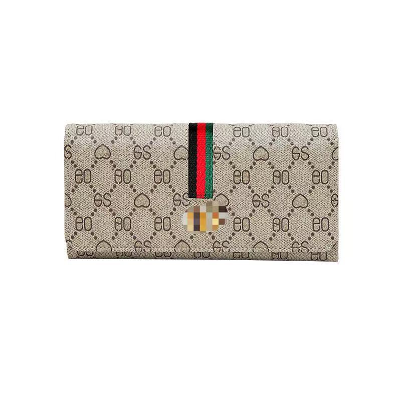 Portefeuille Long Femme Multifonction – Porte-Cartes, Pliable, Style Mode