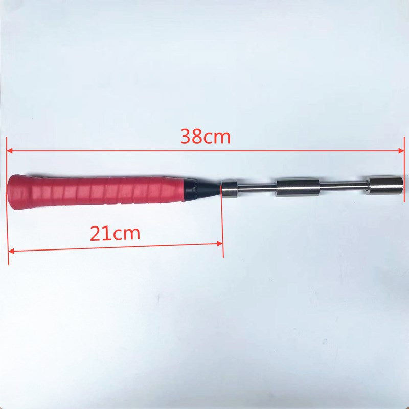 Badminton racket trainer strength device finger arm strength practice clever swing sound flashing whip strength