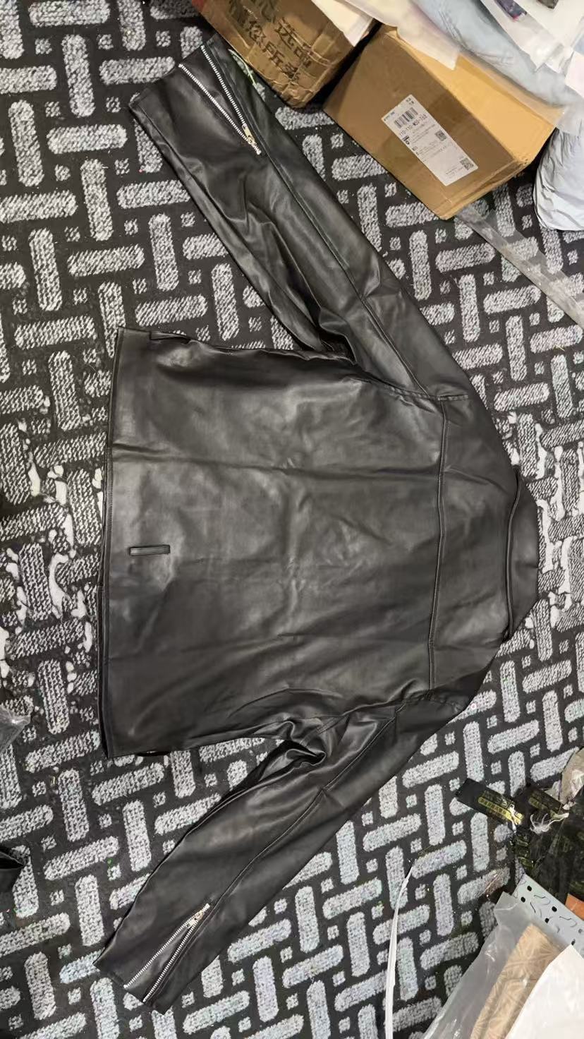 Women's Leather Jacket 2025 New Autumn Short Spring Korean Version Pu Motorcycle Jacket Slim Fit Winter Leather Jacket