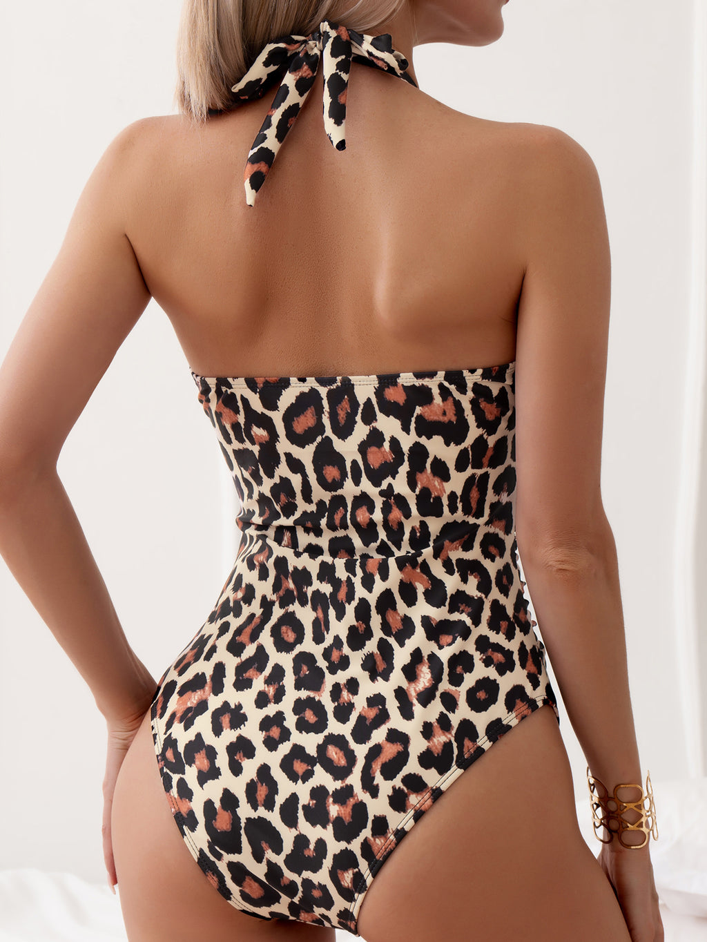 Maillot de Bain Une Pièce Femme – Gainant, Séchage Rapide, Style Européen