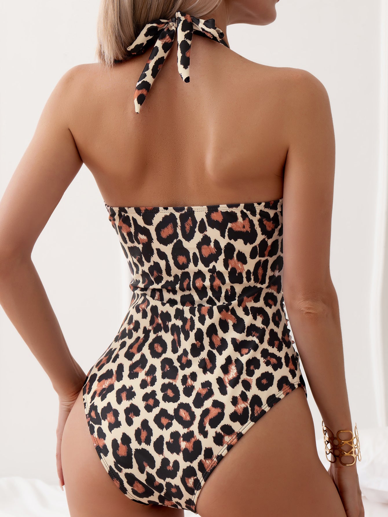 Maillot de Bain Une Pièce Femme – Gainant, Séchage Rapide, Style Européen