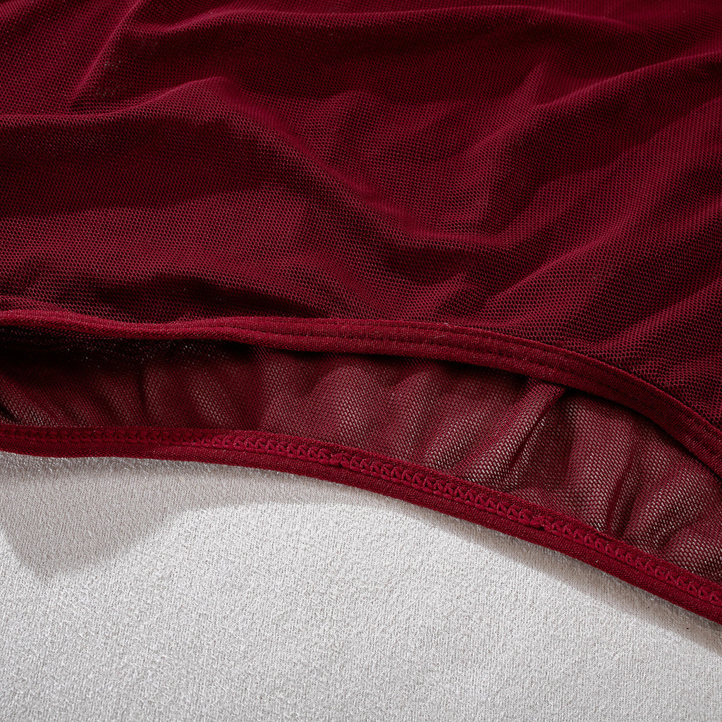 Lingerie Sexy Trois Pièces Dentelle avec Gants – Bralette, Culotte & Gants