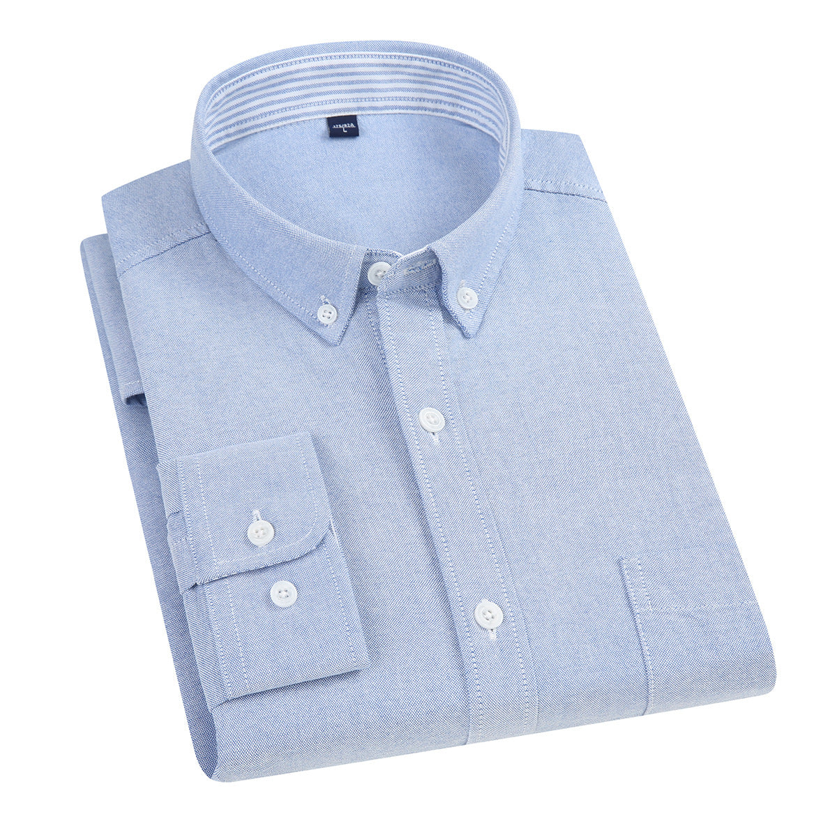Dongyu Men's Spring and Autumn New Shirt Oxford Spinning Shirt Japanese Style Men's Casual Long Sleeve Cotton Shirt Jacket for Men