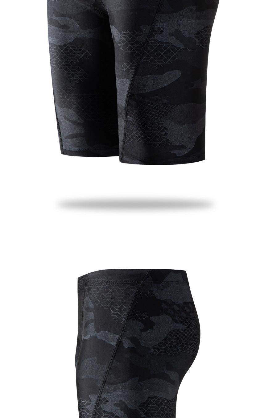 Short de Bain Homme Camouflage Grande Taille – Boxer Respirant, Anti-Gêne
