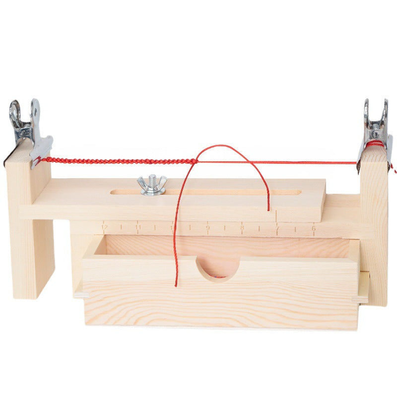 Hand Braiding Rack Wooden Rack Bracelet Braider Rope Braiding Tool Necklace Fixed Rack Rope Braiding Artifact