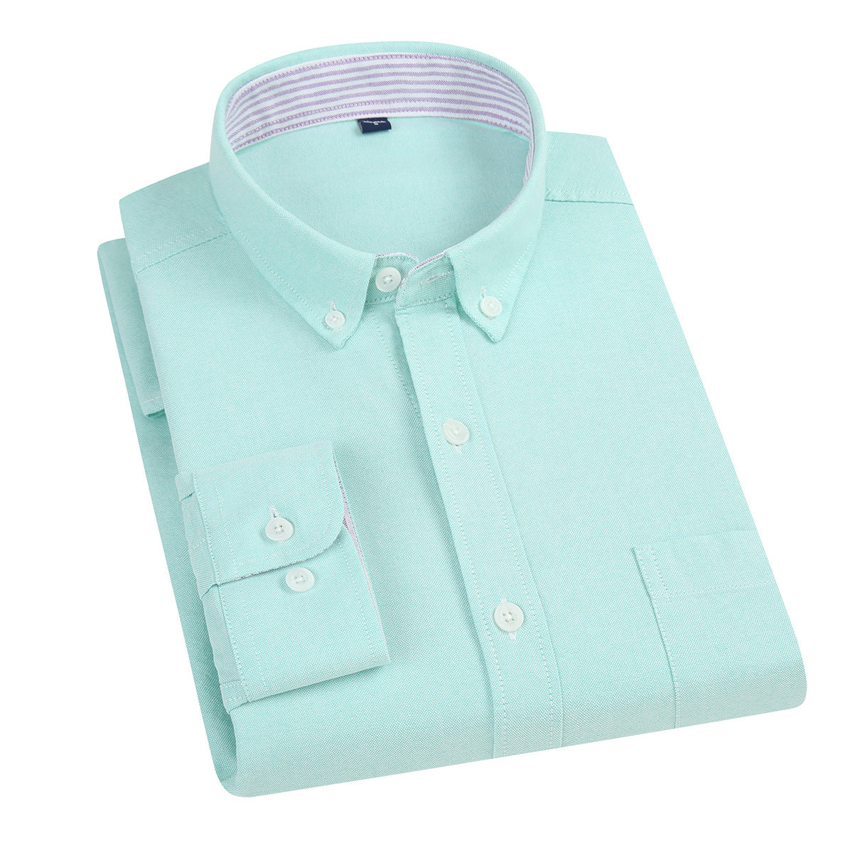 Dongyu Men's Spring and Autumn New Shirt Oxford Spinning Shirt Japanese Style Men's Casual Long Sleeve Cotton Shirt Jacket for Men
