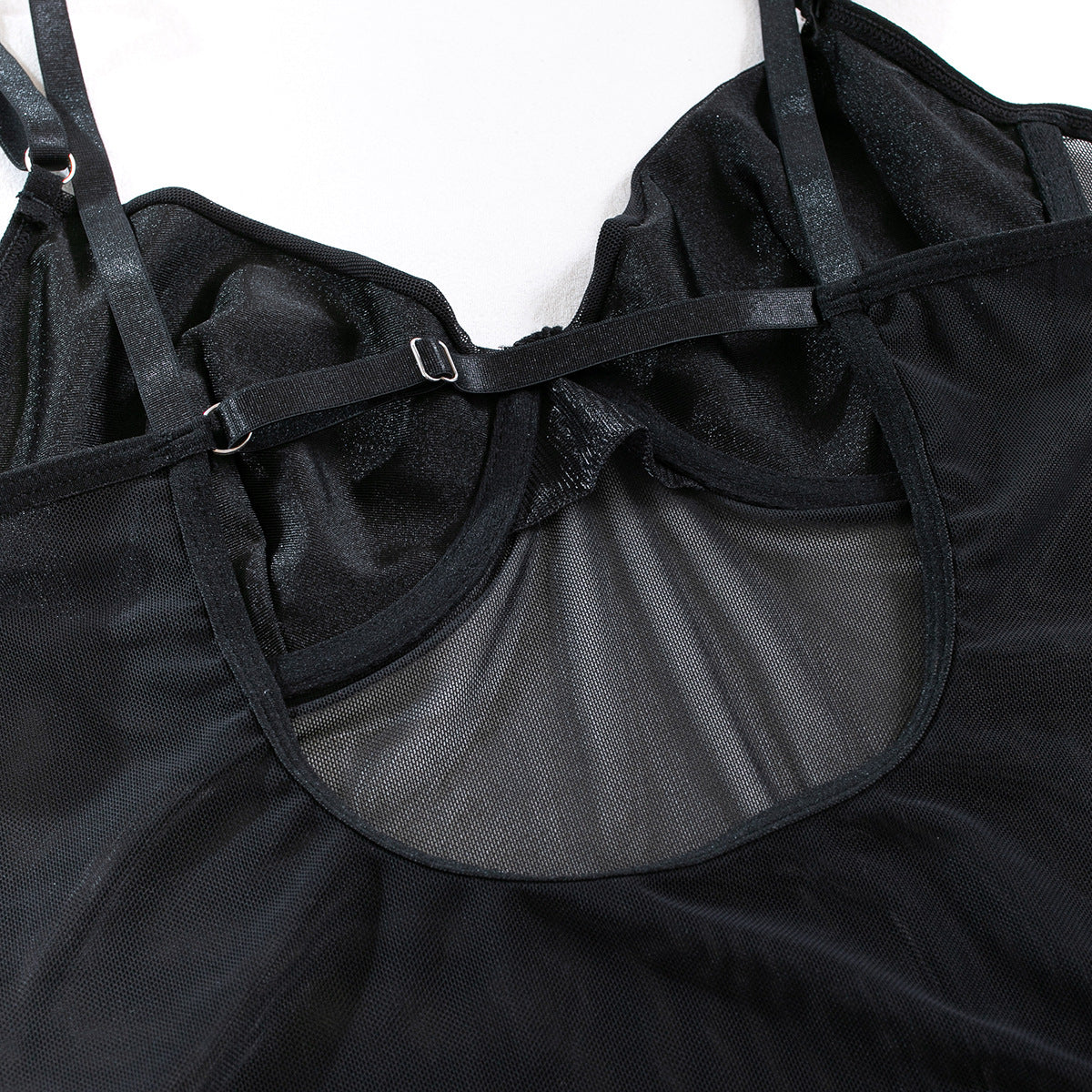 Lingerie Sexy Trois Pièces Dentelle avec Gants – Bralette, Culotte & Gants