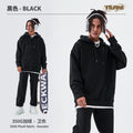 Ensemble Jogging Polaire Homme Femme – Sweat Capuche 350g, Couleur Unie, Chaud