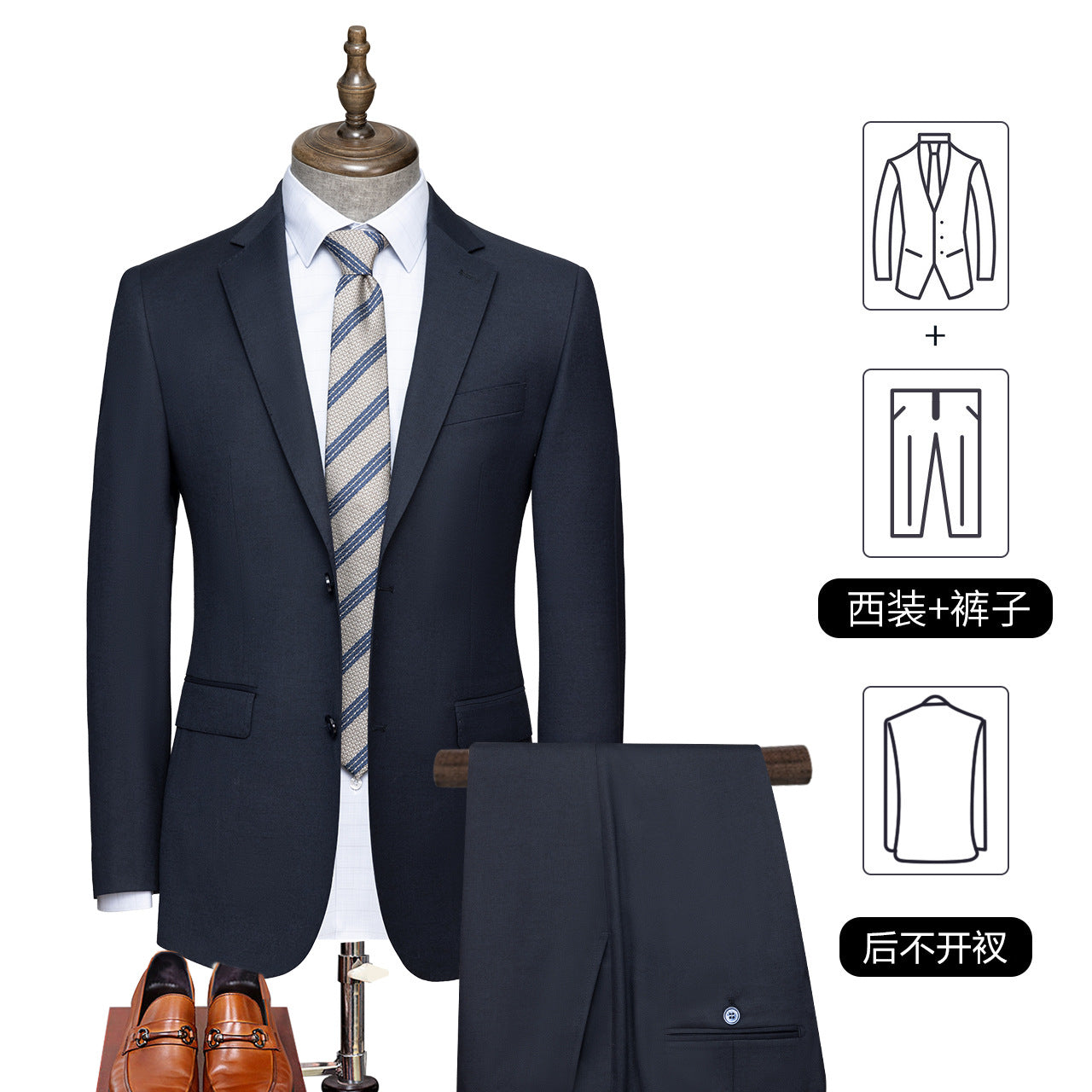 Machine Washable Men's Suit Men's Suit Best Man's Suit Wedding Dress Wool Casual Suit Men's Jacket Professional Formal Dress