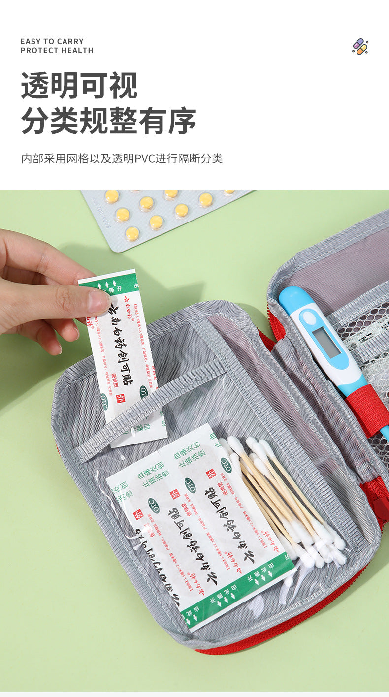 Korean Travel Portable Cosmetics Bag, Portable Small Medicine Bag, Small Cosmetics Bag, Medical Bag, Emergency Bag Manufacturer