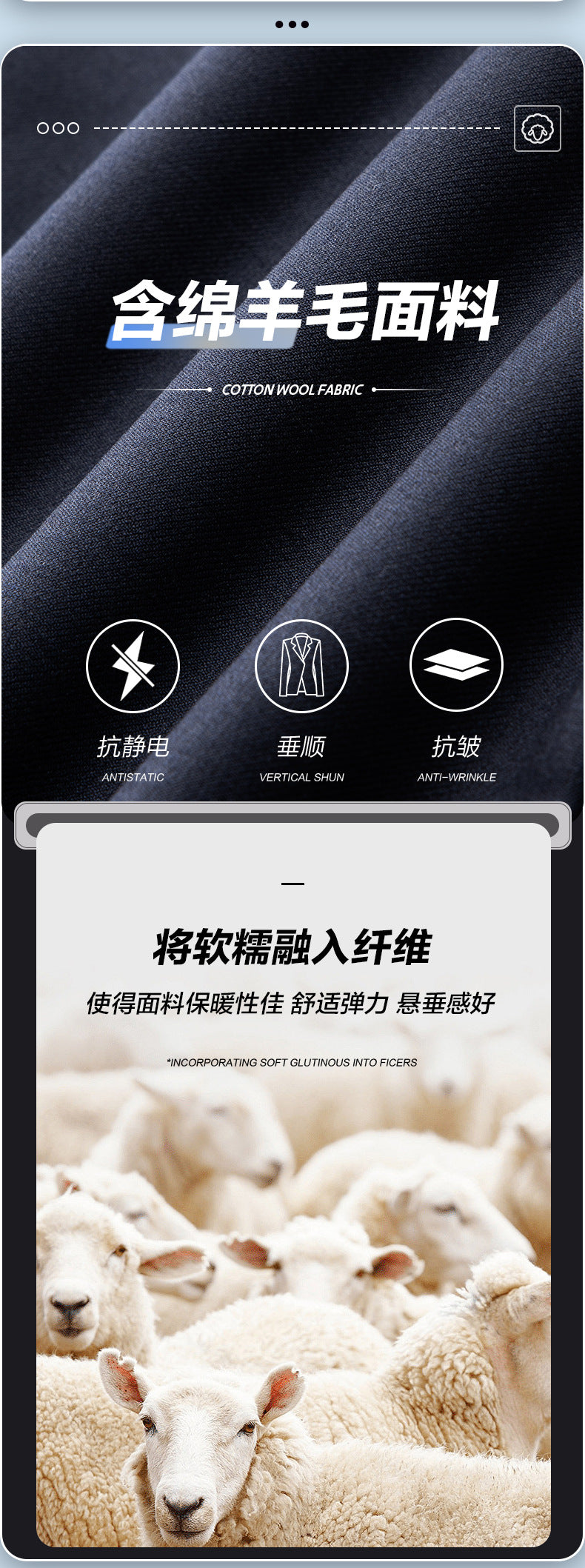 Machine Washable Men's Suit Men's Suit Best Man's Suit Wedding Dress Wool Casual Suit Men's Jacket Professional Formal Dress